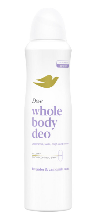 Dove - Whole Body Deo Deodorante Spray Lavanda & Camomilla