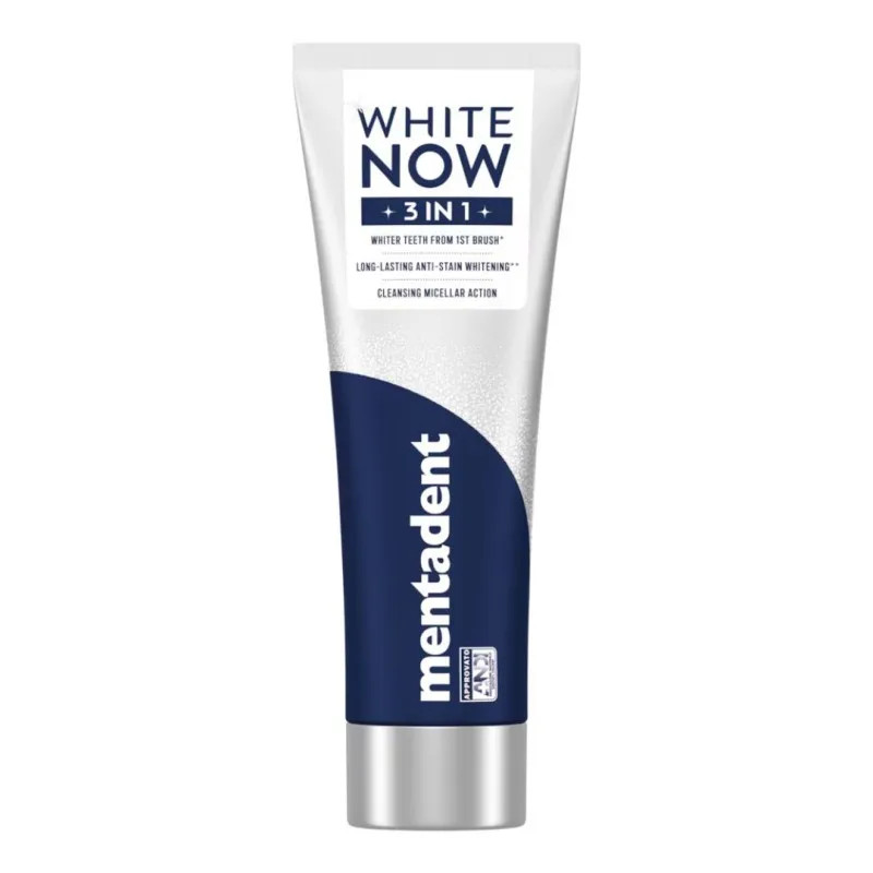 MENTADENT WHITE NOW 3IN1 Dentifricio 75ml — confronto prezzi