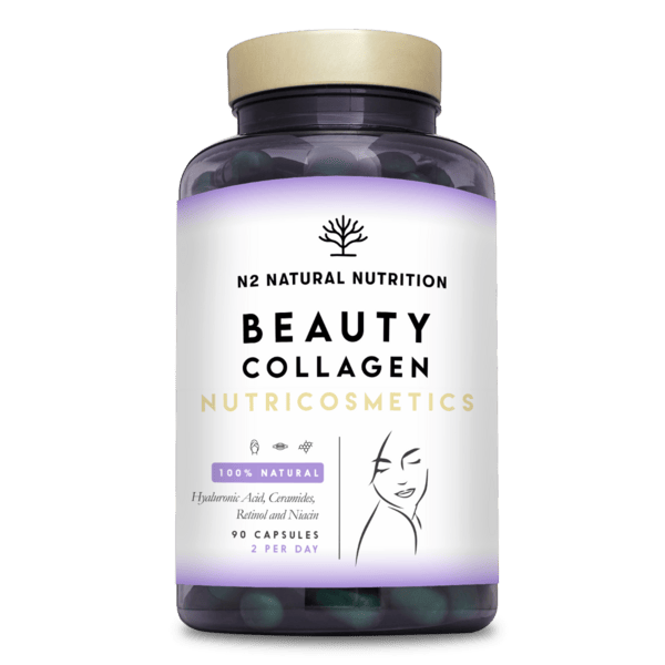 N2 Natural Nutrition Collagene con Ceramidi e Acido Ialuronico 90 Capsule