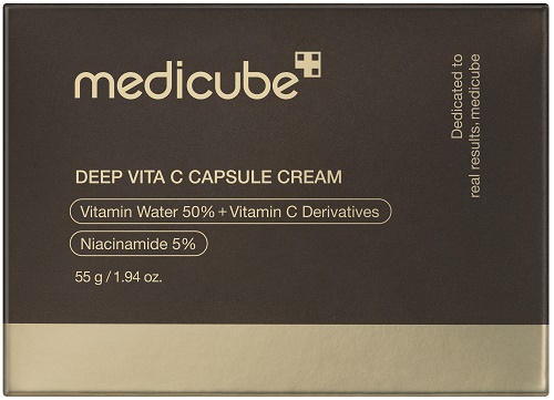 Medicube Deep Vita C Capsule Cream Crema Viso Anti-Macchie Illuminante 55 g