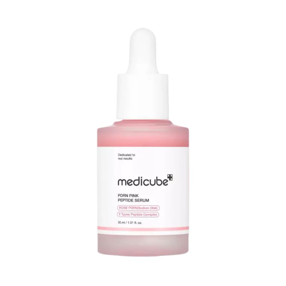 Medicube PDRN Pink Peptide Siero Coreano Illuminante Viso Glow Naturale
