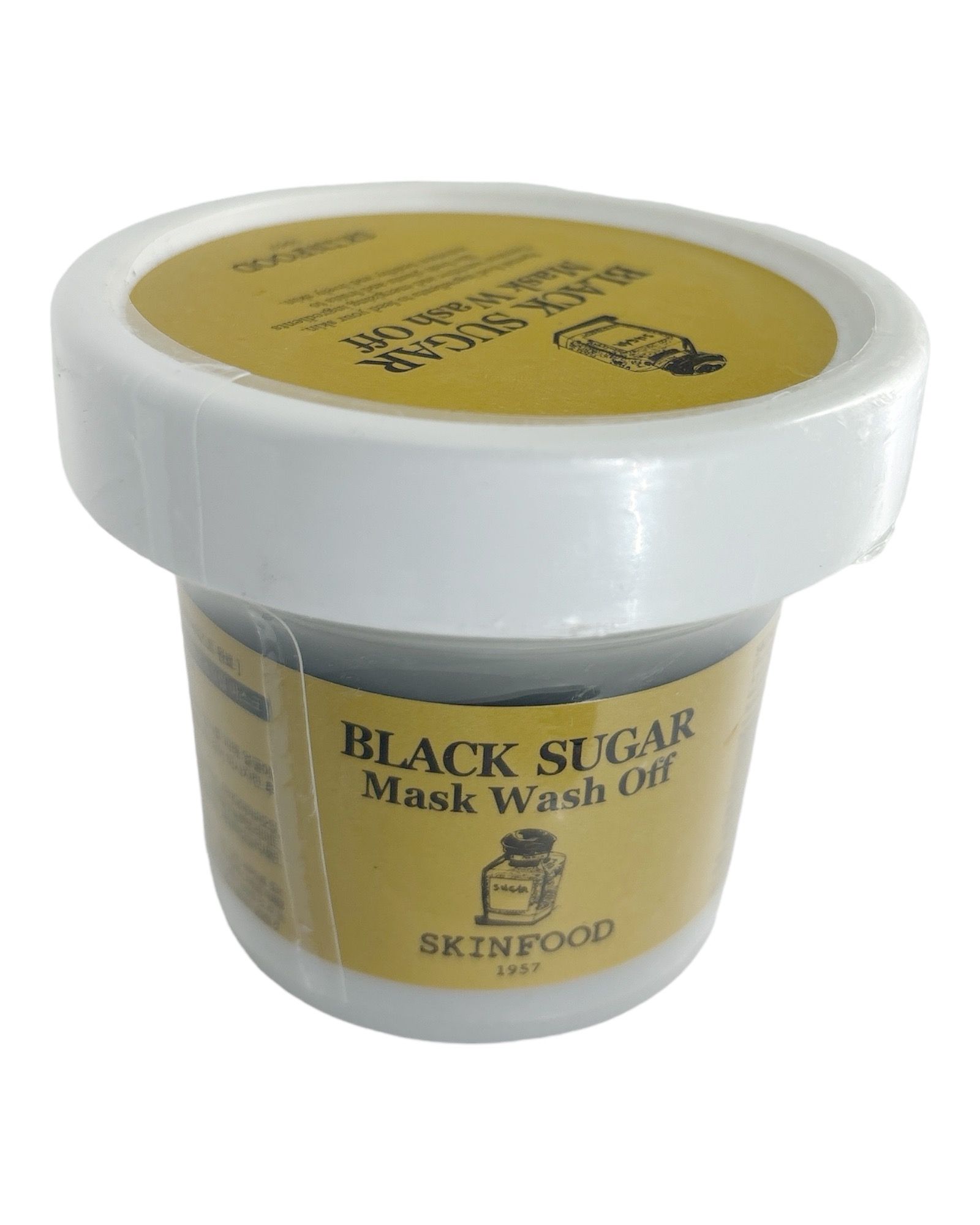 SKINFOOD Maschera allo Zucchero Nero Lavabile 100 g Crema giorno