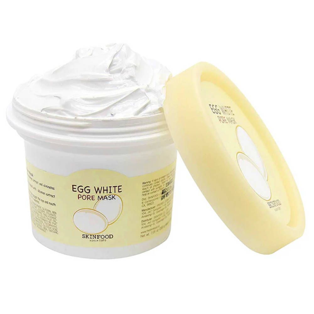 SKINFOOD Egg White Pore Face Mask 120 g Maschera