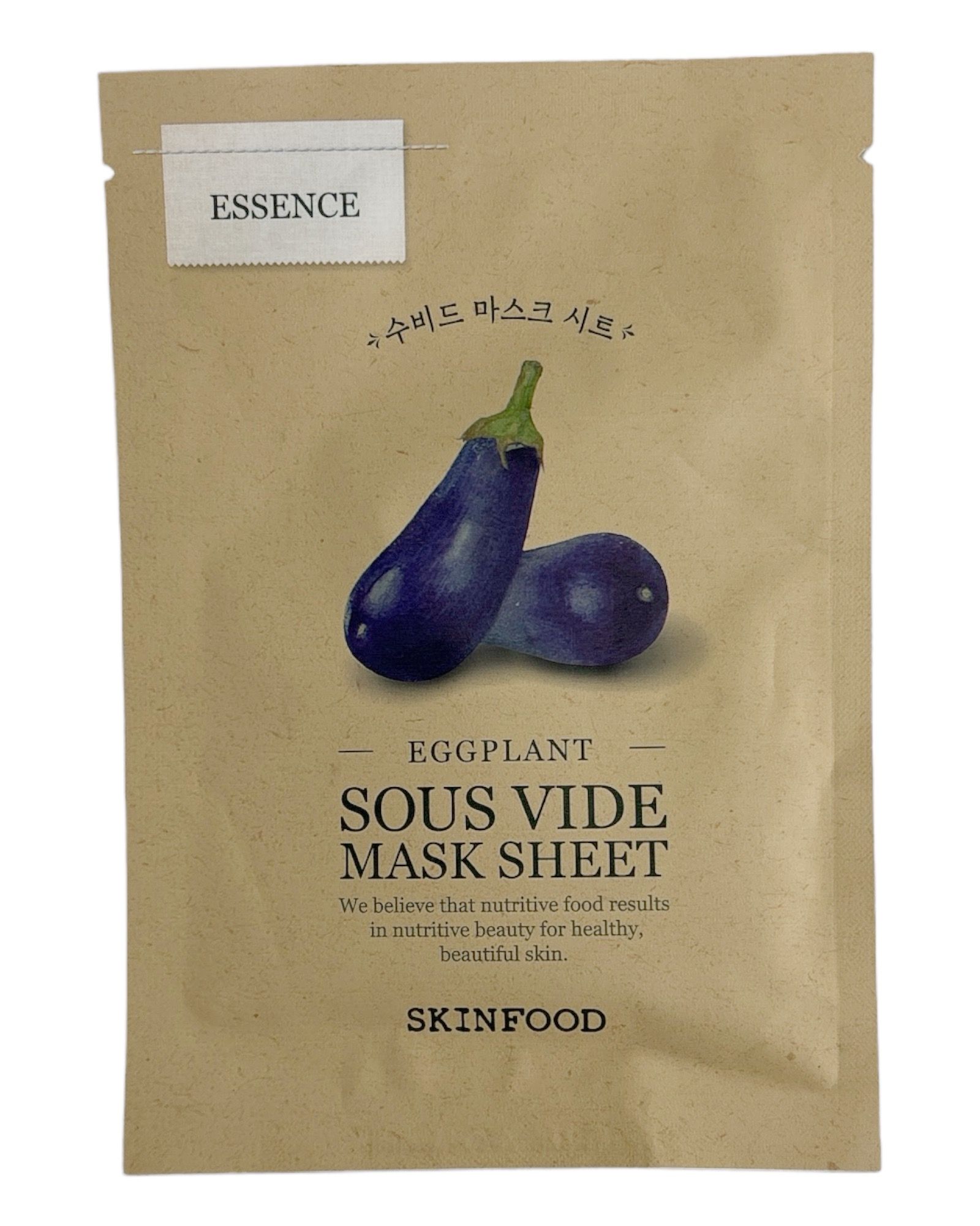 SKINFOOD Melanzana Foglio per maschera Sous Vide 18 g Maschera viso