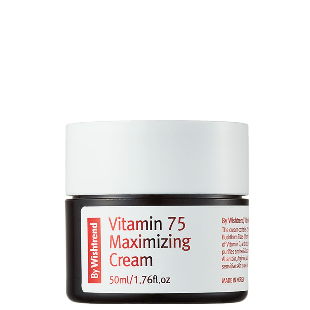 By Wishtrend Vitamin 75 Maximizing Face Cream – Crema viso schiarente e idratante 0,05 l giorno