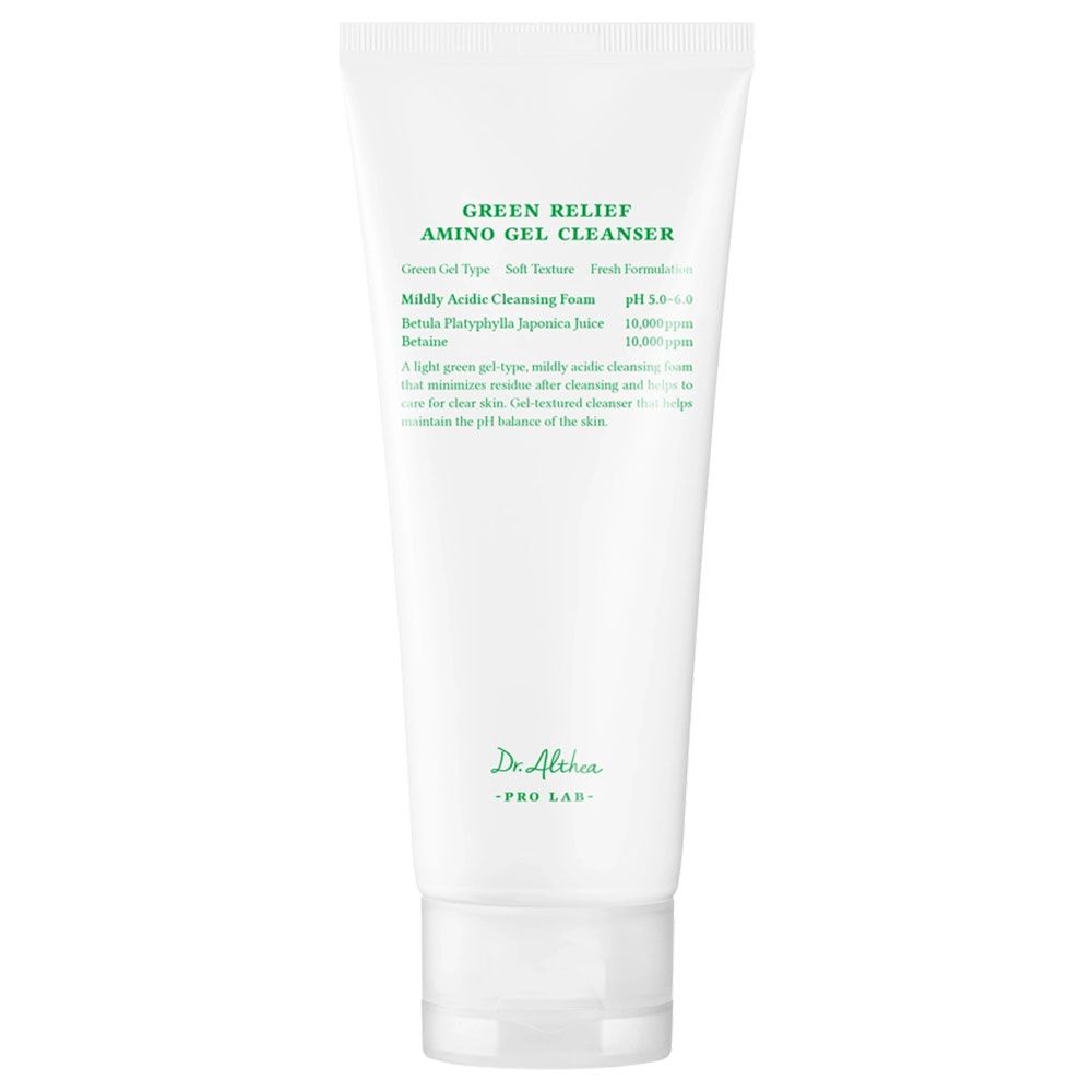 Dr. Althea Green Relief Amino Gel Cleanser – detergente delicato 0,1 l