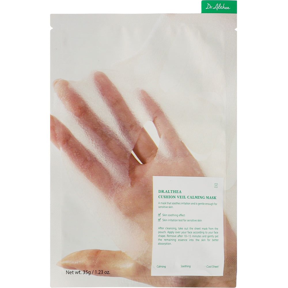 Dr. Althea Cushion Veil Maschera lenitiva in tessuto 35 g viso