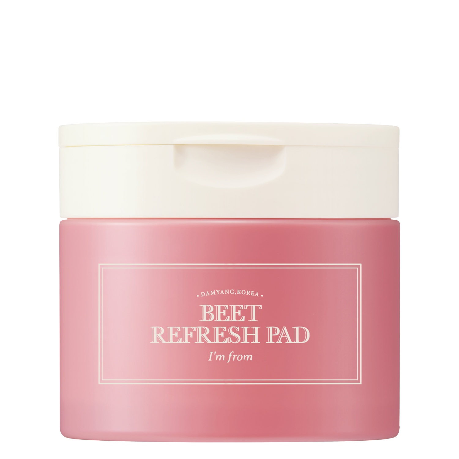 I’M FROM Beet Refresh Pad – Dischetti tonici alla barbabietola per pelle fresca e luminosa 60 St