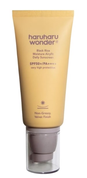 Haruharu Wonder Black Rice Moisture Airyfit Daily Sunscreen 0,05 l Crema solare