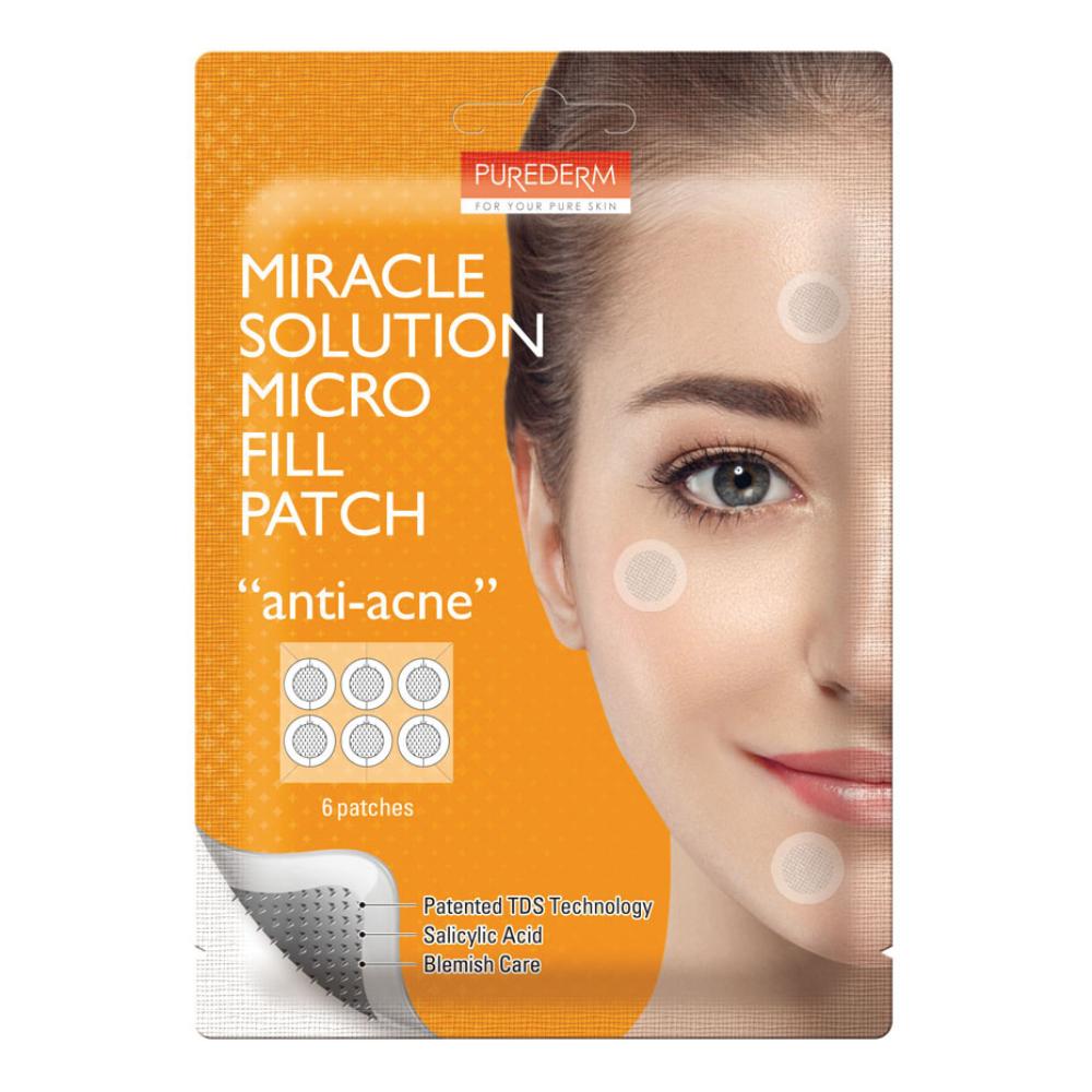 PUREDERM Miracle Solution Micro Fill Patch, 6 Pezzi