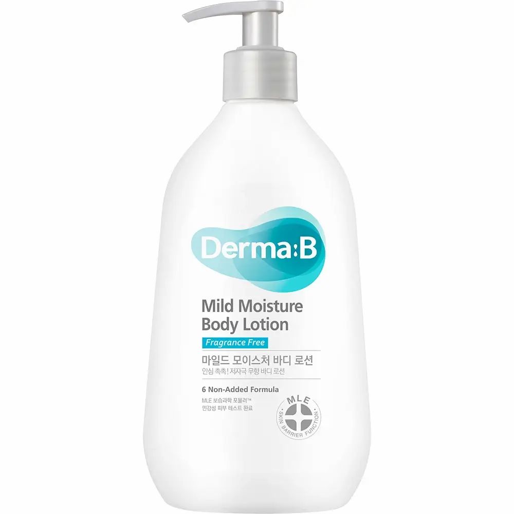 DERMA:B Mild Moisture Body Lotion – Lozione corpo delicata 400 ml