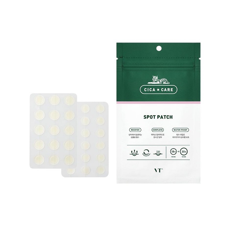 VT COSMETICS Spot Patch – Cerotti idrocolloidali contro brufoli e imperfezioni della pelle 48 pz Box