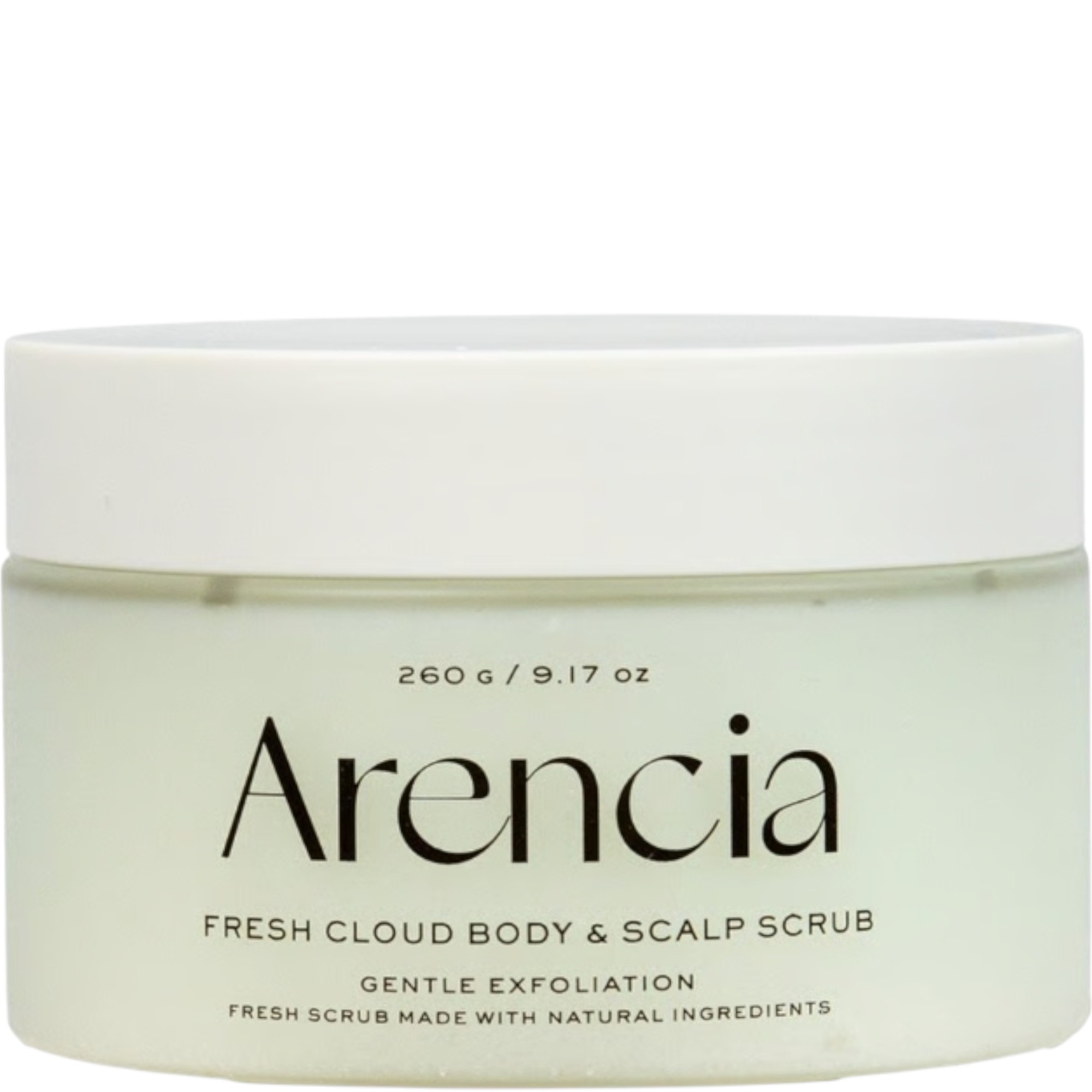 ARENCIA Fresh Cloud Esfoliante Corpo e Cuoio Capelluto Geranio & Enotera 260 g Peeling