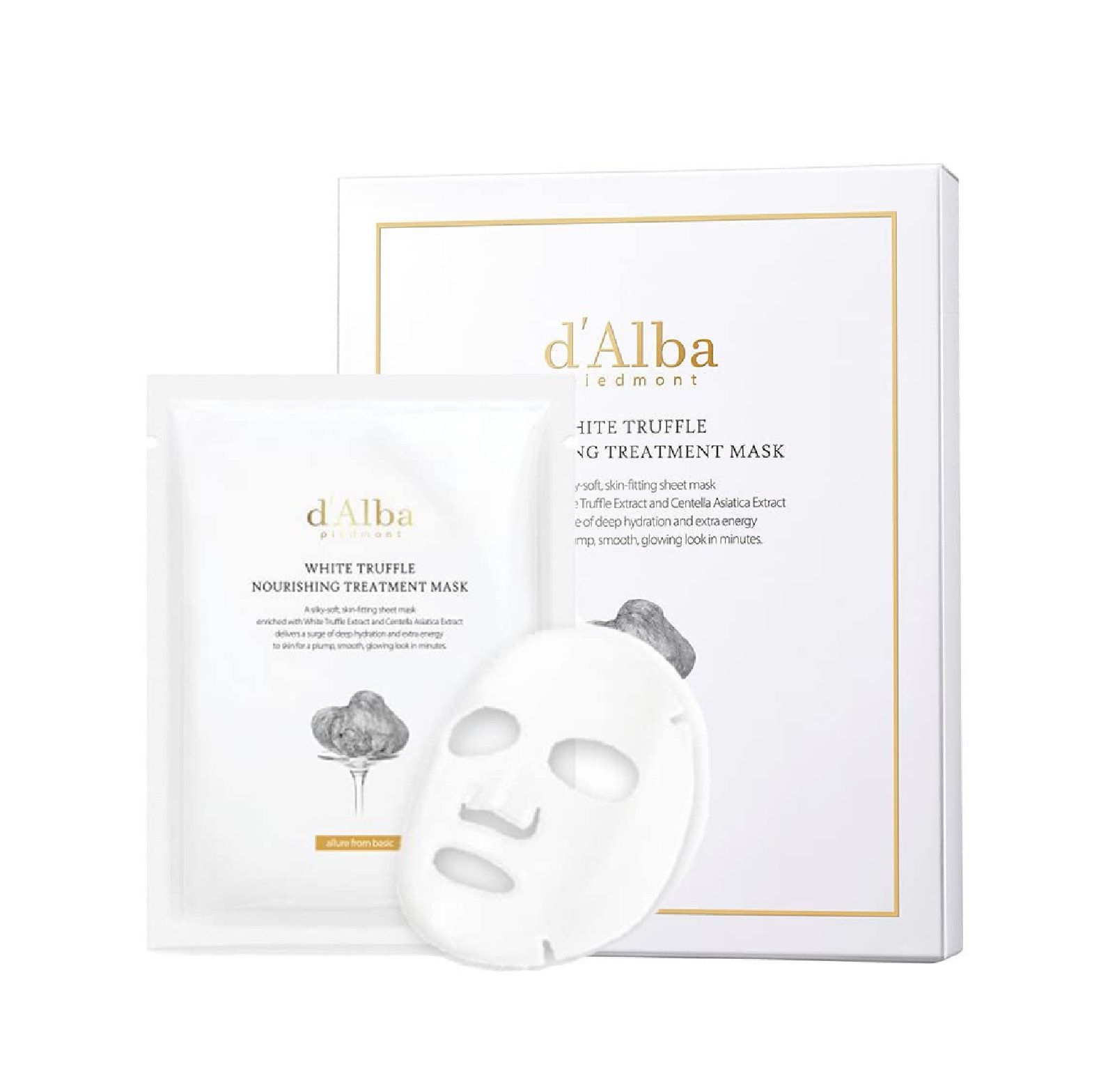 d'Alba Trattamento Nutriente alla Maschera al Tartufo Bianco 5 pz viso