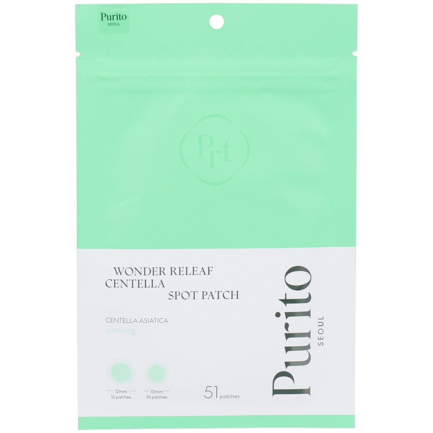 Patch Spot Centella Purito Wonder Releaf - 51 Pezzi 1 pz Cerotto