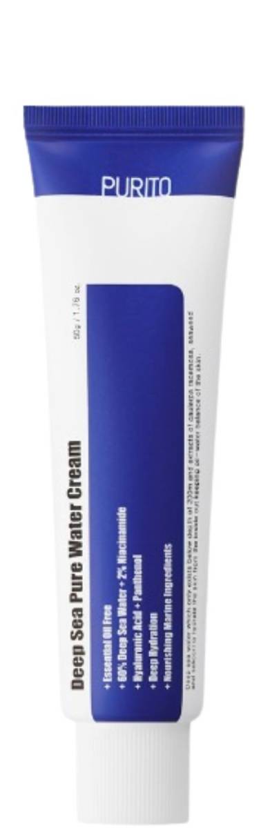 PURITO Hydro Wave Deep Sea Cream – Trattamento idratante per pelli grasse e disidratate 50 ml Crema la pelle