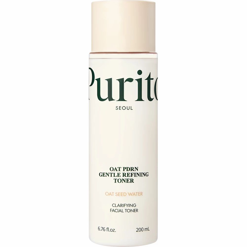 PURITO Oat PDRN Gentle Refining Toner – Tonico viso delicato e lenitivo con estratto di avena 0,2 l