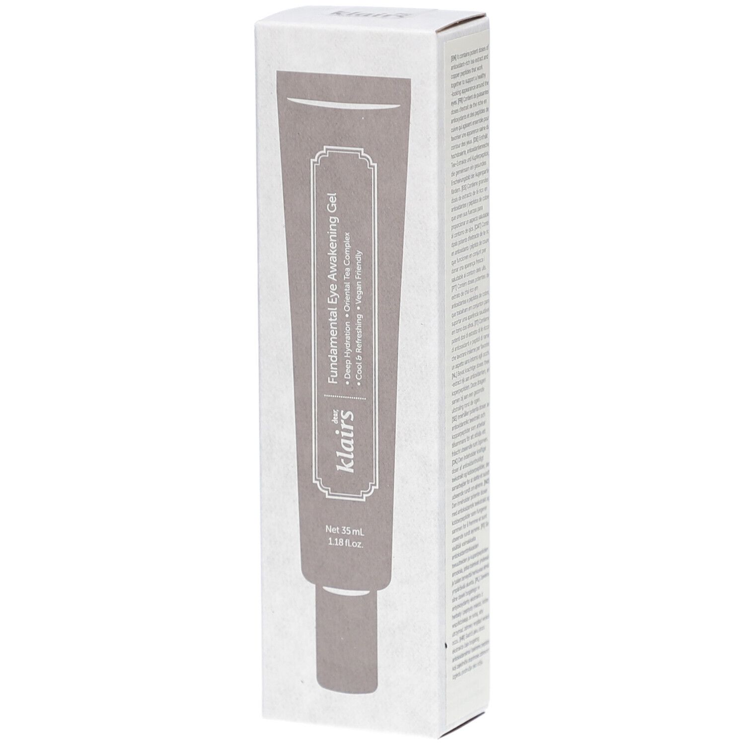 Dear Klairs Fundamental Awakening Eye Gel – rinfrescante per il contorno occhi stanco 35 ml