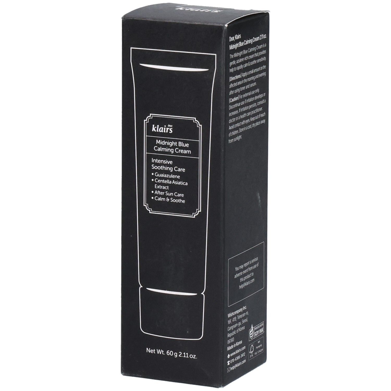 Klairs Crema calmante blu notte 60 ml