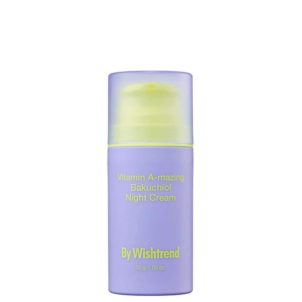 By Wishtrend Vitamin A-mazing Cream – Crema notte con retinolo e bakuchiol per una pelle liscia 0,03 kg Siero