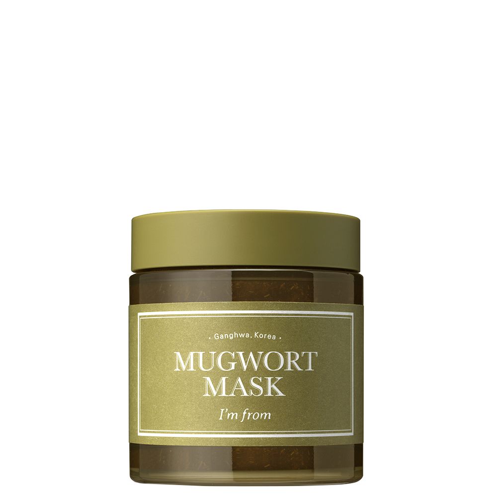 I'M FROM Mugwort Mask – Maschera viso lenitiva lavabile con artemisia per pelli sensibili 110 g