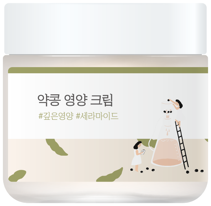 Crema Nutriente di Soia ROUND LAB Senza Profumo 80ml 0,08 l giorno