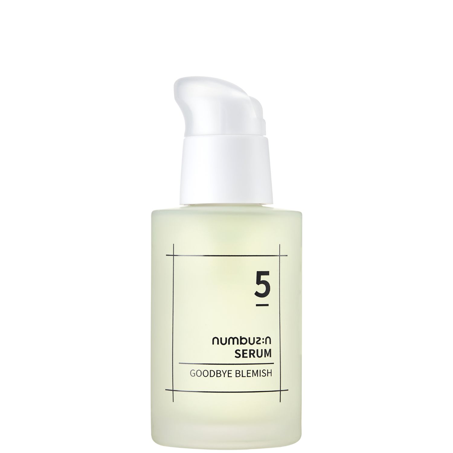 NUMBUZIN No.5 Goodbye Blemish Serum – riparante e migliorativo dell'aspetto della pelle 0,05 l Siero
