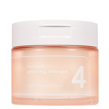 NUMBUZIN No.4 Pore Zero Toner Pads – affinante dei pori e levigante 190 ml Box
