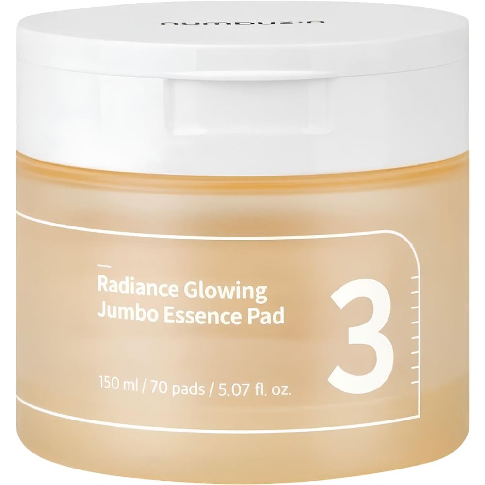 NUMBUZIN No.3 Radiance Glowing Essence Pads – illuminante e idratante 0,15 l Box