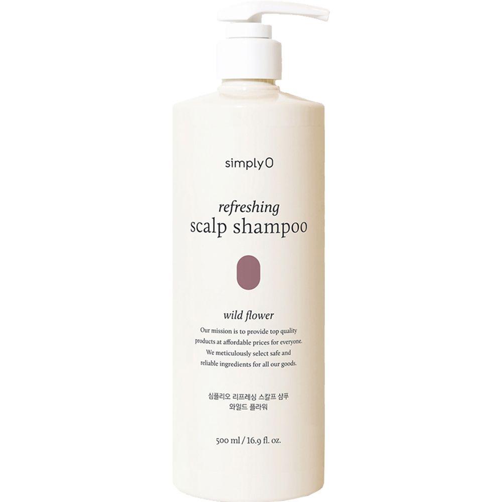 SIMPLYO Refreshing Scalp Wild Flower Shampoo – rinfrescante con estratto di fiori selvatici 500 ml Crema giorno
