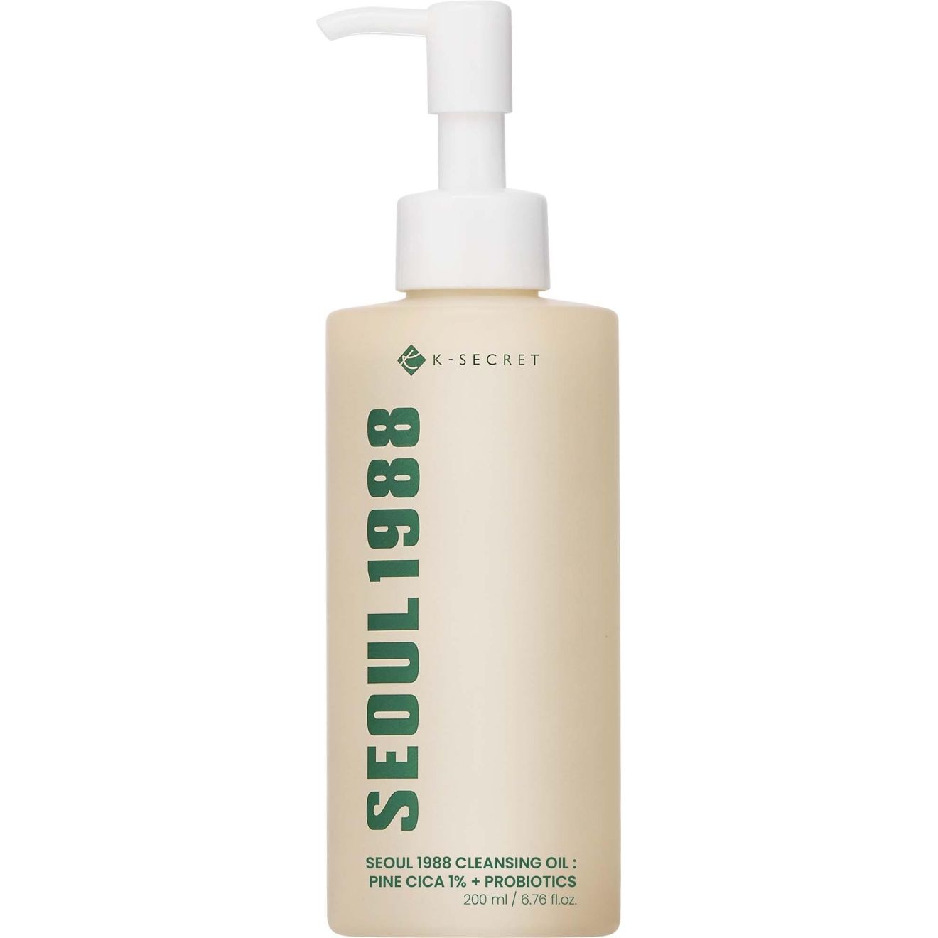 KSECRET Cleansing Oil : Pine CICA 1% + Probiotics 200 ml