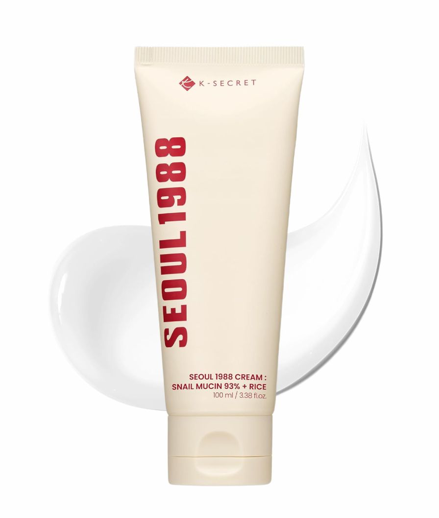 KSECRET Cream : Snail Mucin 93% + Rice 100 ml Crema giorno