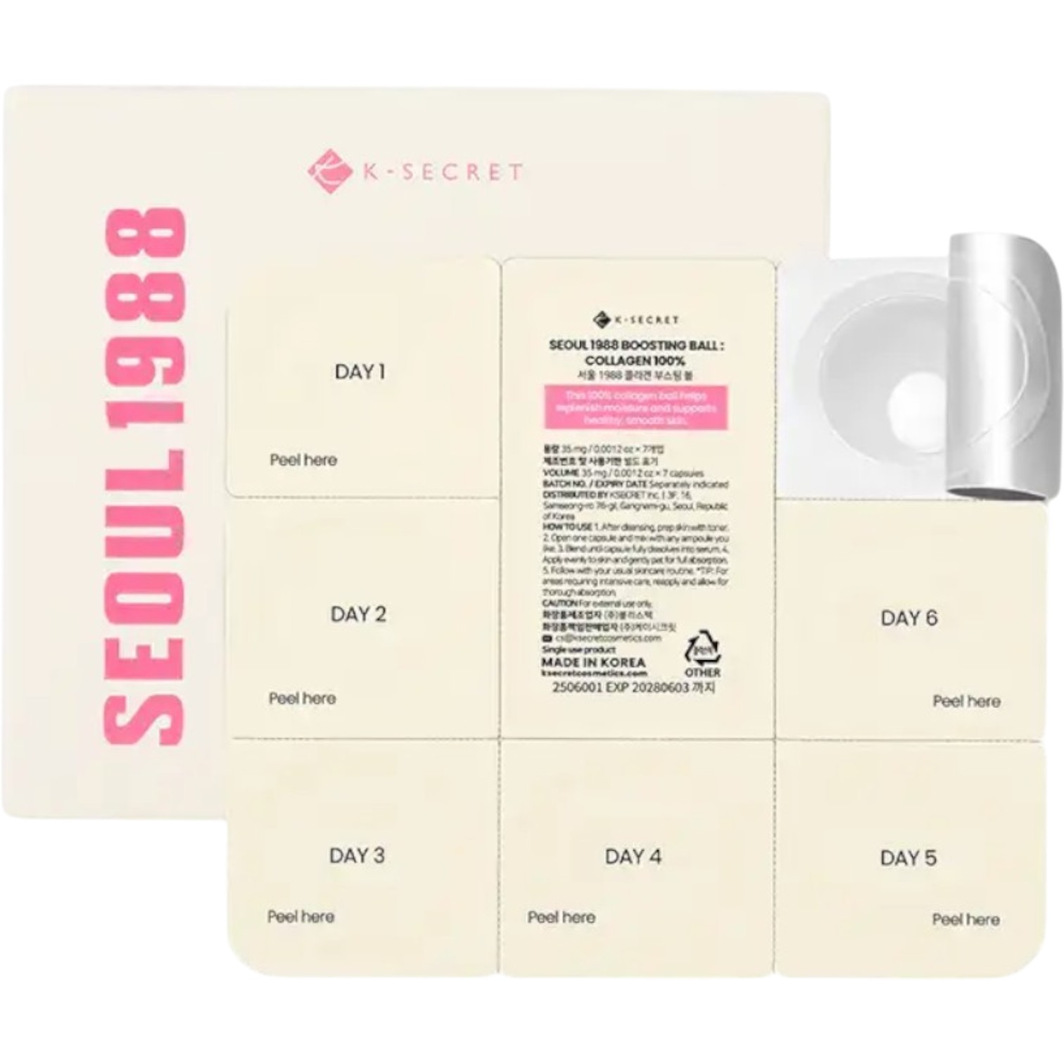 KSECRET Seoul 1988 Boosting Ball : Collagen 100% 30 ml