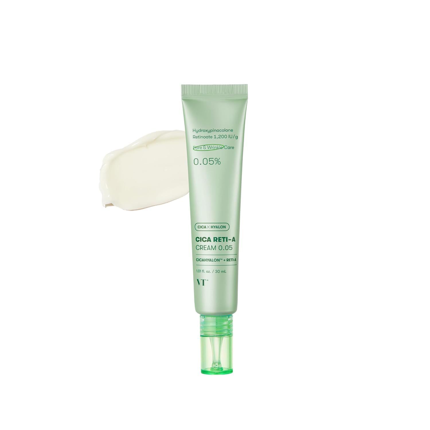 VT COSMETICS Cica Reti-A Cream 0.05 – Crema viso antietà con retinolo e cica 0,03 l giorno