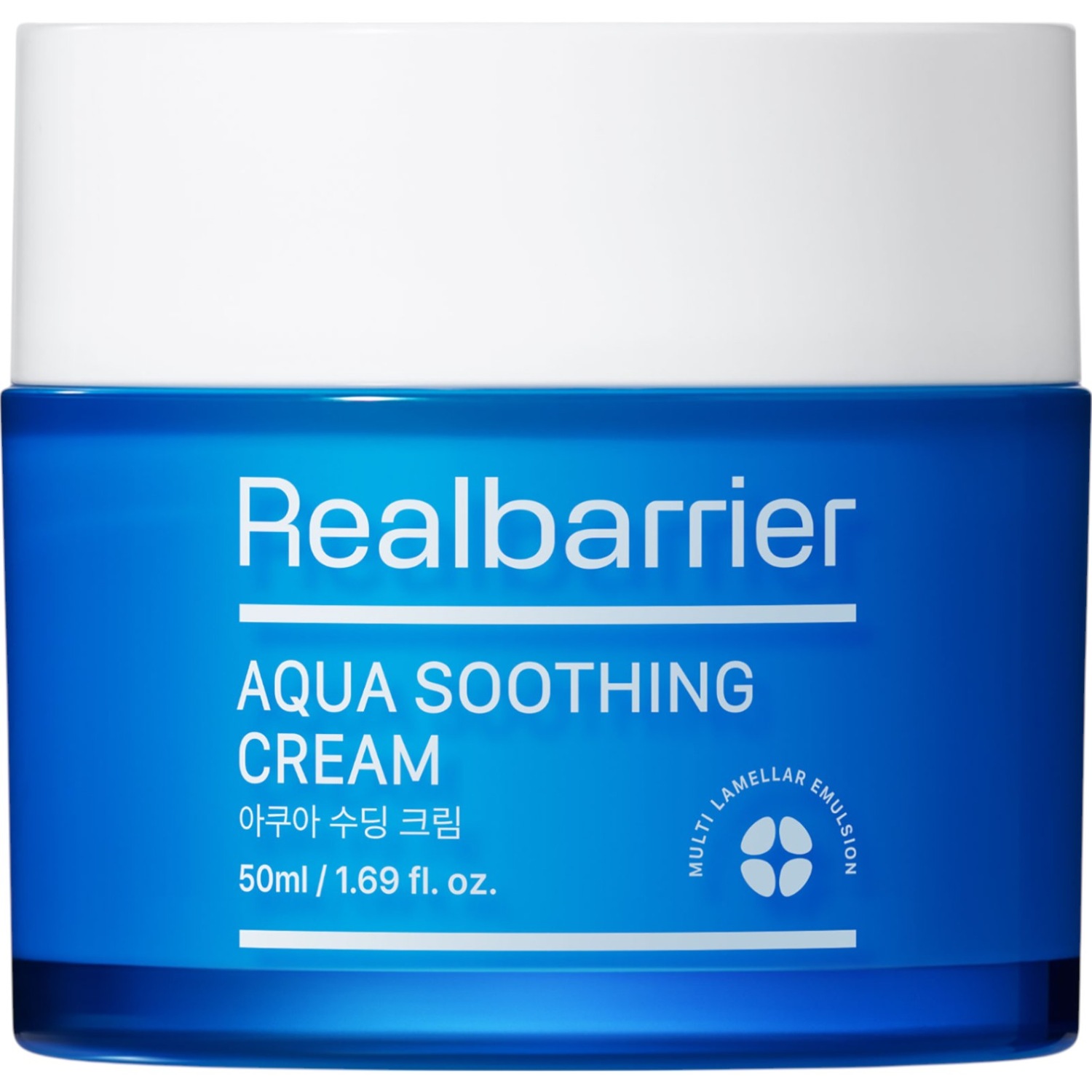 REAL BARRIER Aqua Soothing Cream – crema viso lenitiva e idratante 50 ml Crema giorno
