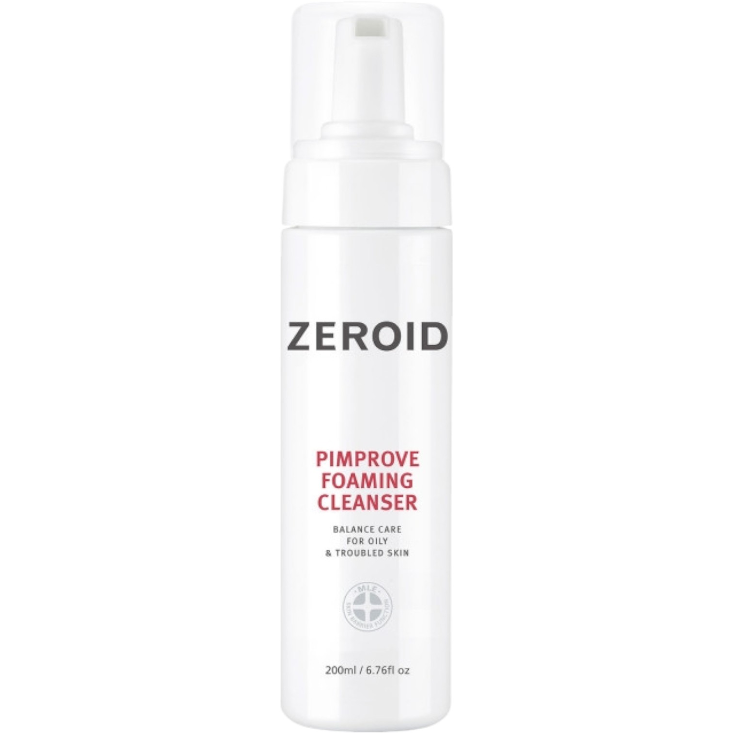 ZEROID Pimprove Foaming Cleanser schiuma detergente purificante 200 ml Crema giorno