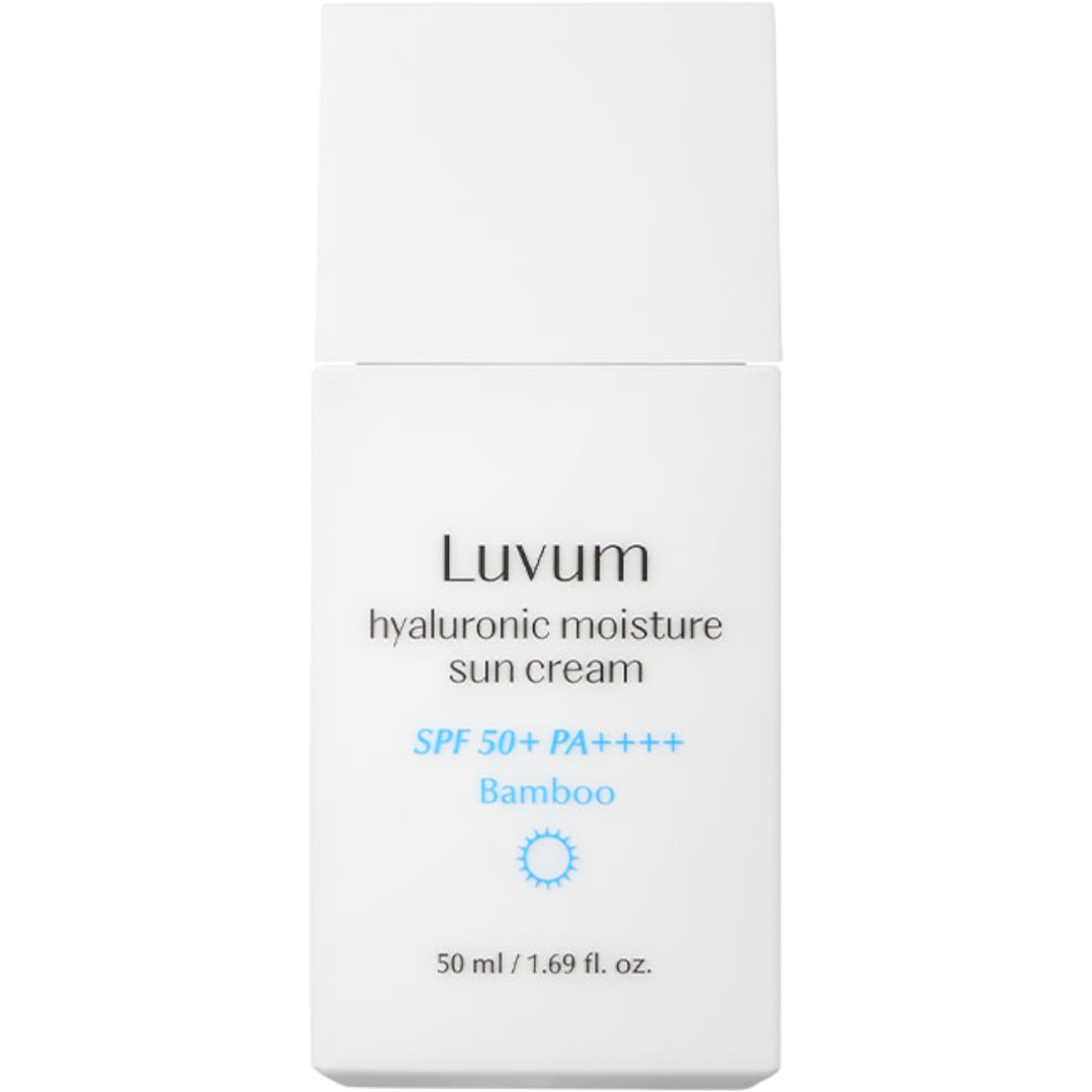 LUVUM Bambus Hyaluronic Acid Moisturizer LSF 50+ PA++++ 50 ml Crema giorno