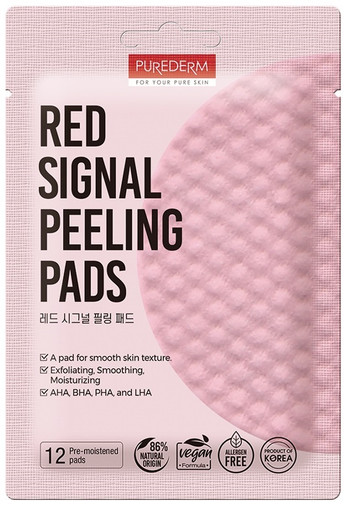 Purederm - Dischetti Viso Peeling Esfolianti E Leviganti Confezione 12 Dischetti