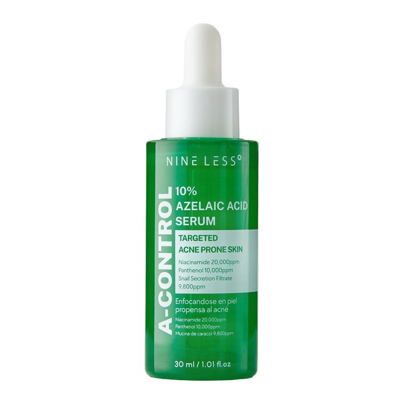 NINE LESS A-Control Azelaic Acid Serum – purificante e affinante 30 ml Siero
