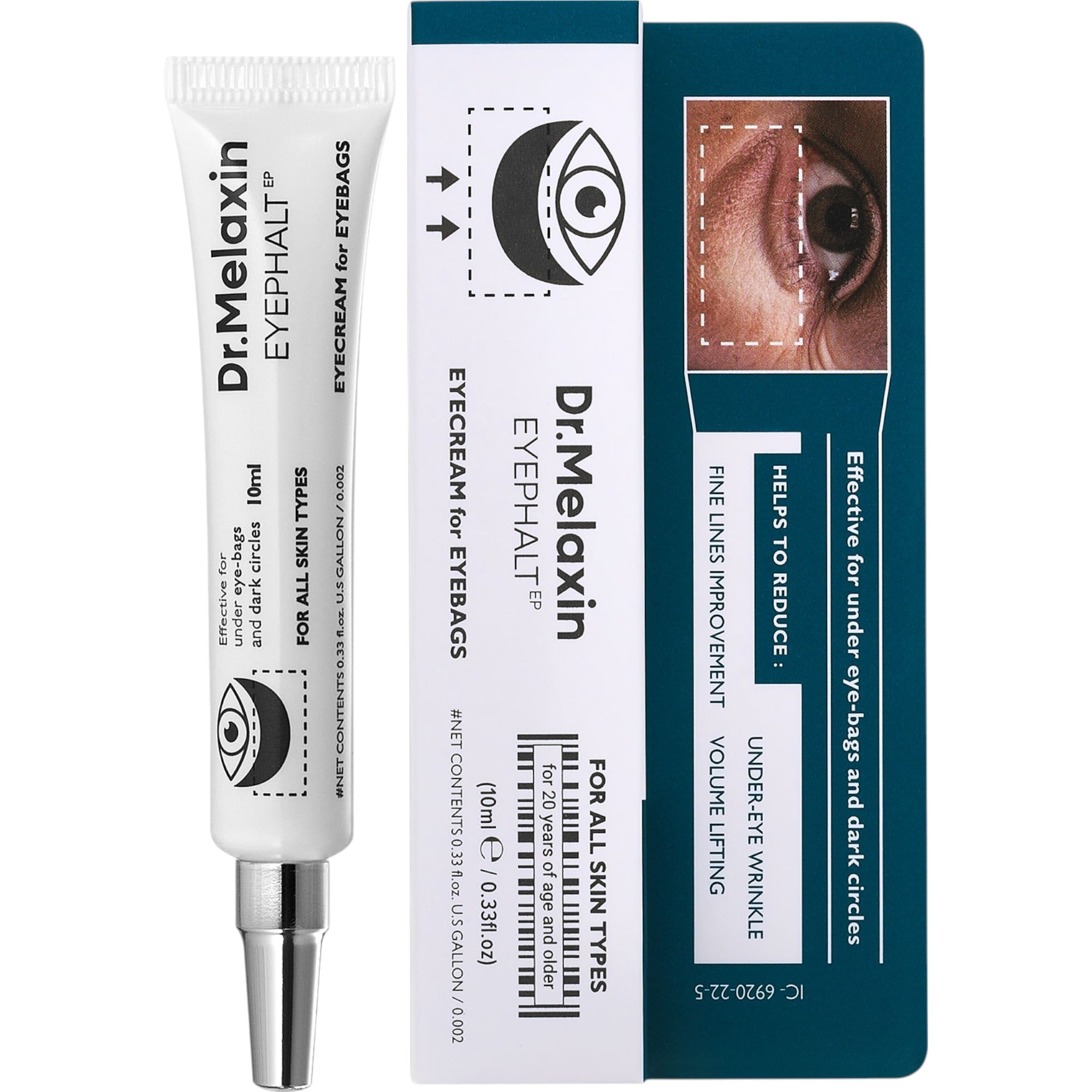 Dr.Melaxin Eyephalt Eyebag Crema Contorno Occhi 10ml — confronto prezzi