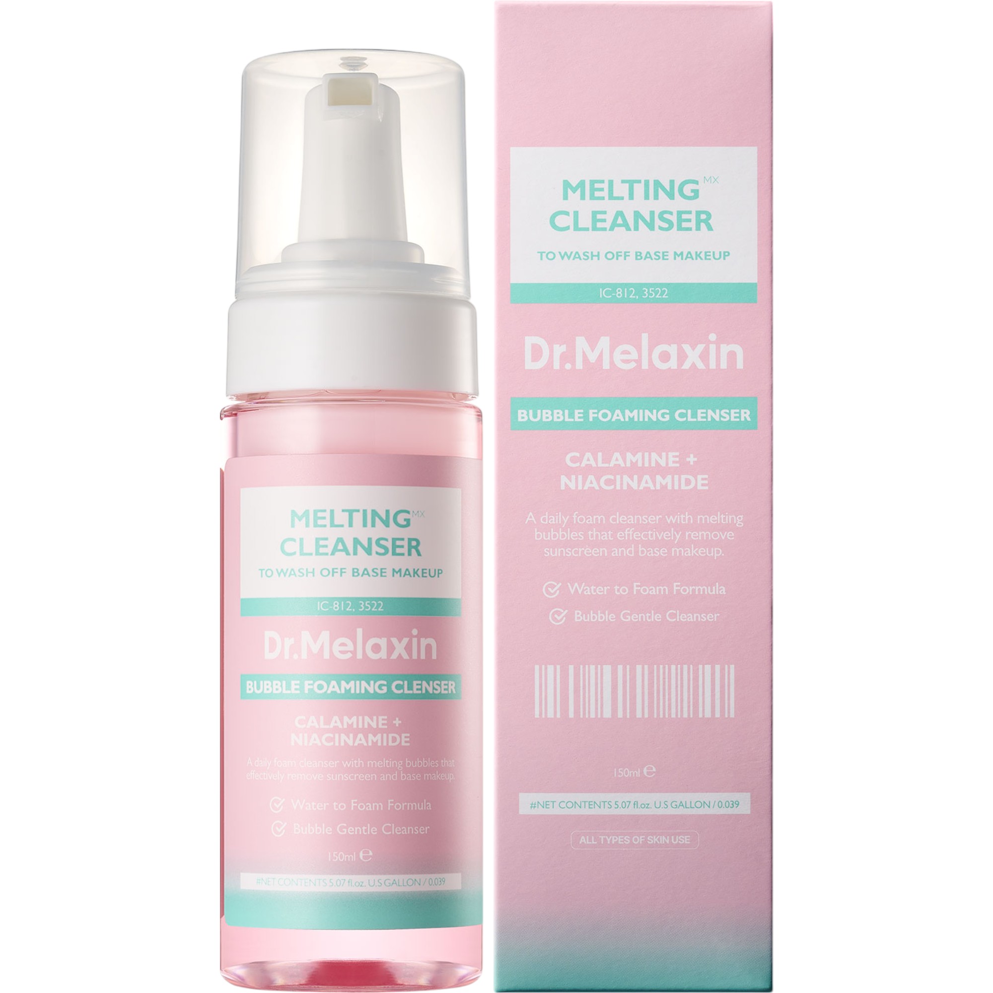 Dr. Melaxin Melting Cleanser schiuma detergente 150 ml Schiuma