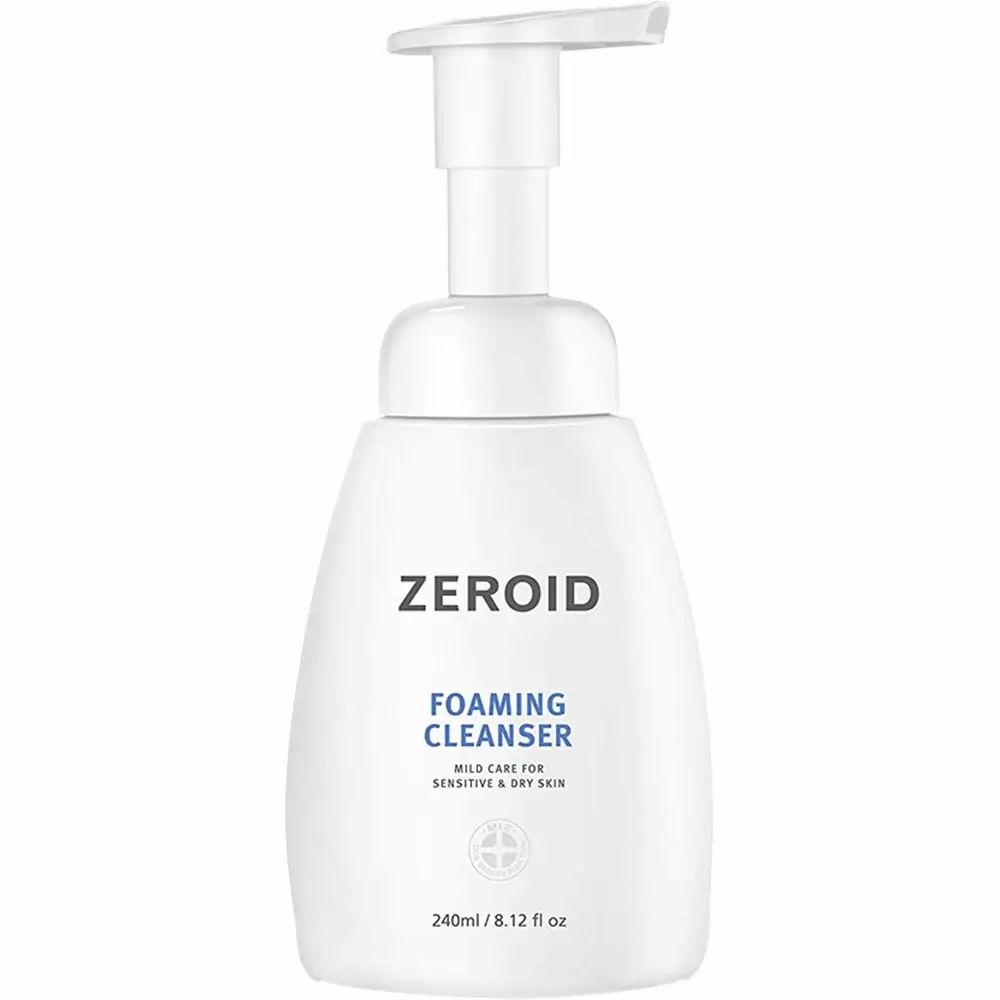 ZEROID Foam Cleanser – Schiuma detergente delicata per pelli sensibili e impure 240 ml Crema giorno