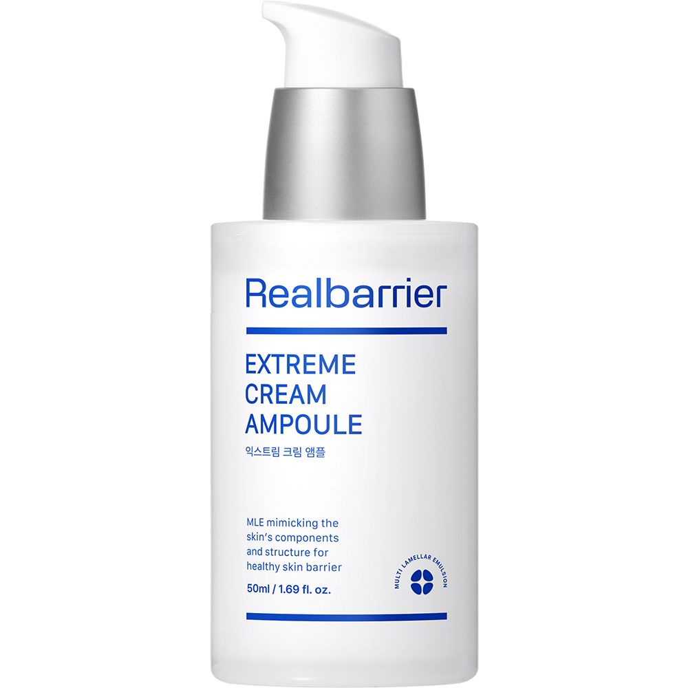 REAL BARRIER Extreme Cream Ampoule – siero idratante rinforzante e lenitivo 50 ml Siero