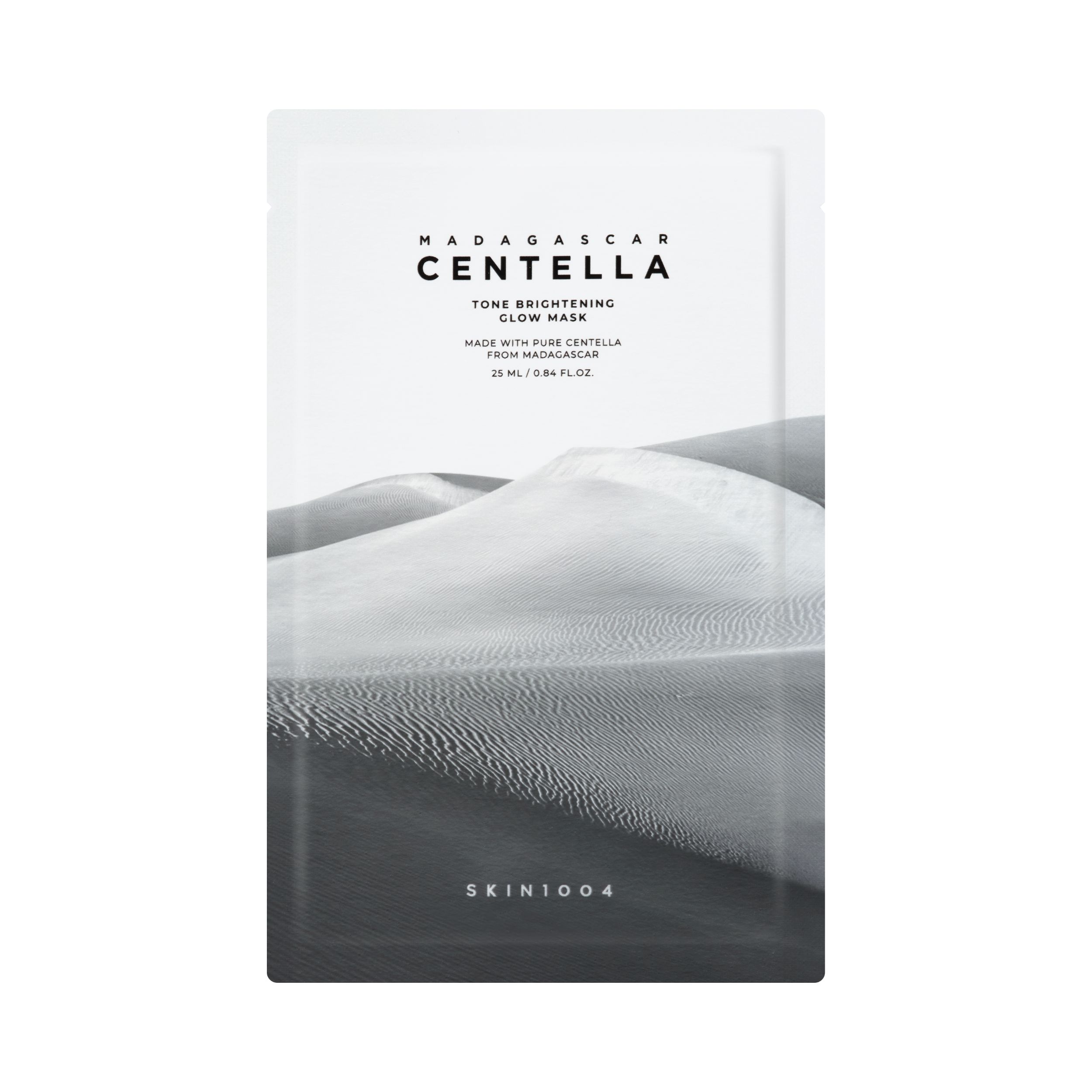 SKIN1004 Madagascar Centella Glow Mask – Maschera illuminante in tessuto 25 ml viso
