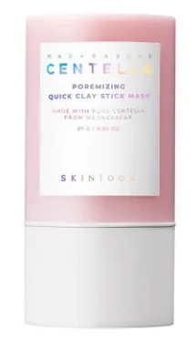 SKIN1004 Madagascar Centella Poremizing Quick Clay Stick – maschera viso purificante 27 g Maschera