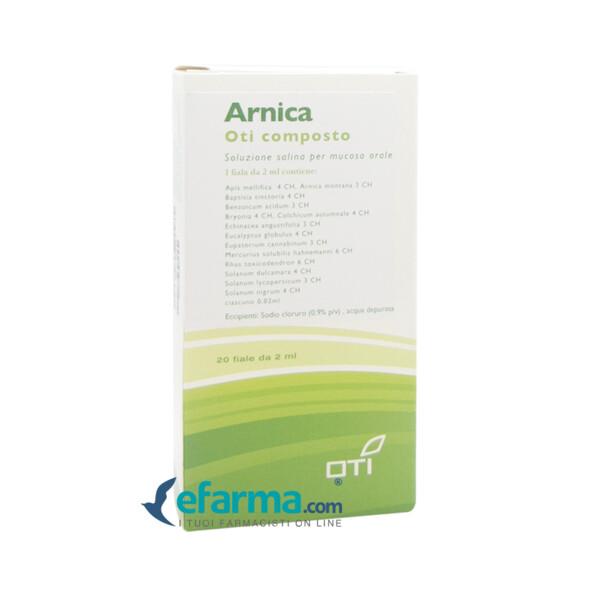 Oti Arnica Composto Medicinale Omeopatico 20 Fiale Fisiologiche