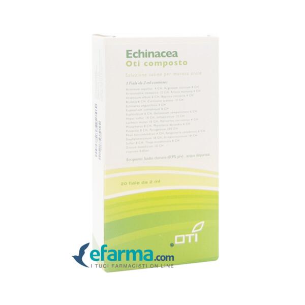 Oti Echinacea Composto Medicinale Omeopatico 20 Fiale Fisiologiche 2 ml