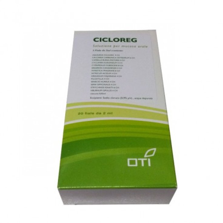 Cicloreg Oti 20 Fiale da 2 ml Officine Terapie Innovative preparato omeopatico per la regolarità del ciclo mestruale — confronto prezzi