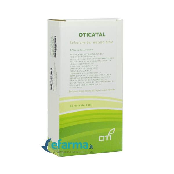 Oti Oticatal Soluzione Per Mucosa Orale 20 Fiale — confronto prezzi