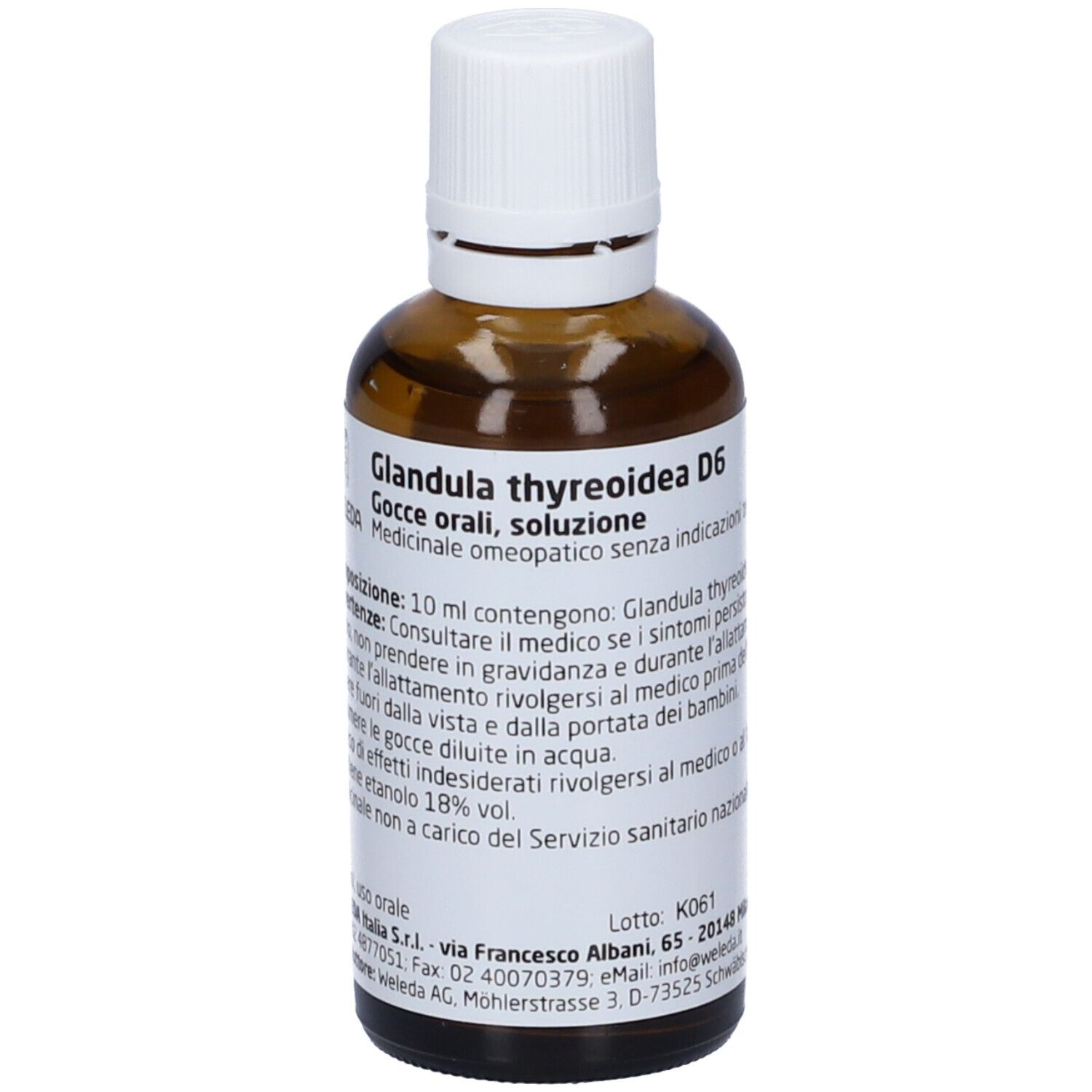 Glandula Thyreoidea D6 50 Ml ml